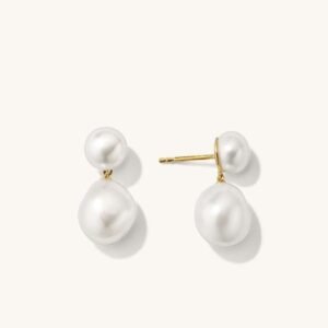 Bold Pearl Drop Earrings