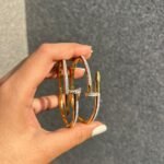 Golden nail handcuff