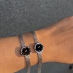 Silver watch bracelet